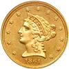Image 1 : 1861 $2.50 Liberty PCGS MS63