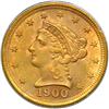 Image 1 : 1900 $2.50 Liberty PCGS MS63