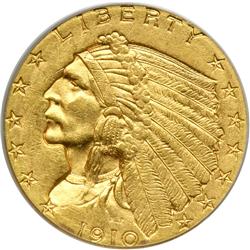 1910 $2.50 Indian