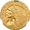 Image 1 : 1915 $2.50 Indian NGC MS63