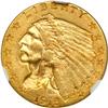 Image 1 : 1915 $2.50 Indian NGC MS61