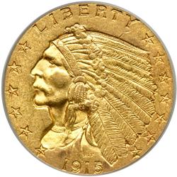 1915 $2.50 Indian