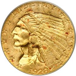 1928 $2.50 Indian