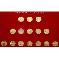 Partial Set of $2.50 Indians