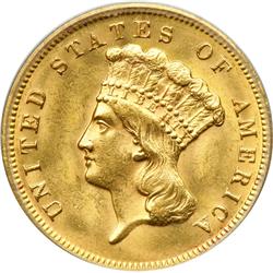 1878 $3 Gold