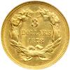 Image 2 : 1878 $3 Gold