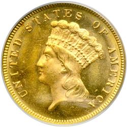 1882 $3 Gold