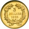 Image 2 : 1885 $3 Gold NGC Proof 58