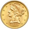 Image 1 : 1882-S $5 Liberty