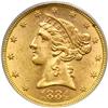 Image 1 : 1884-S $5 Liberty