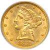 Image 1 : 1885-S $5 Liberty
