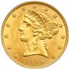 Image 1 : 1906-D $5 Liberty PCGS MS65