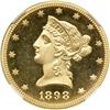 Image 1 : 1898 $10 Liberty NGC PF65 UC