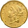 Image 1 : 1873-CC $20 Liberty NGC AU55
