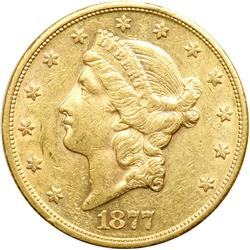 1877-S $20 Liberty