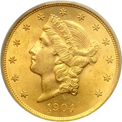 1904 $20 Liberty