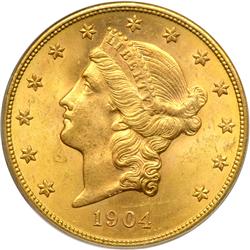 1904-S $20 Liberty