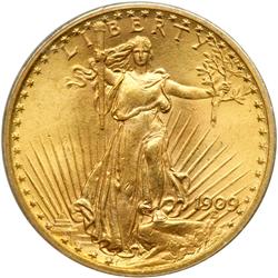 1909 $20 St. Gaudens