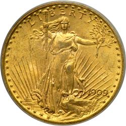 1909/8 $20 St. Gaudens