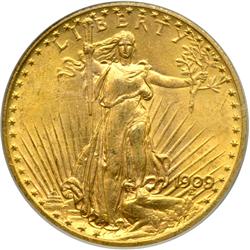 1909/8 $20 St. Gaudens