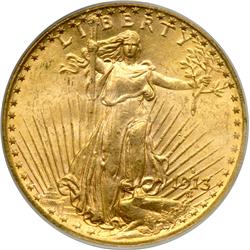 1913-S $20 St. Gaudens