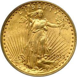 1913-S $20 St. Gaudens