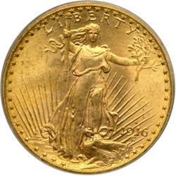 1916-S $20 St. Gaudens