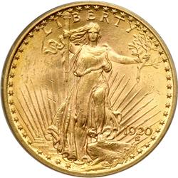 1920 $20 St. Gaudens