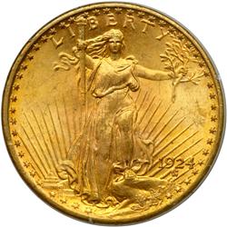 1924 $20 St. Gaudens PCGS MS64