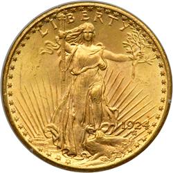 1924 $20 St. Gaudens PCGS MS64