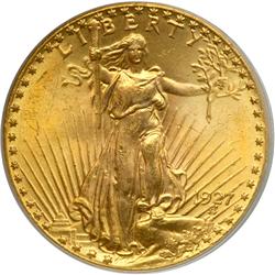 1927 $20 St. Gaudens