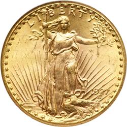1927 $20 St. Gaudens