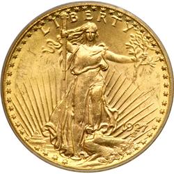 1927 $20 St. Gaudens