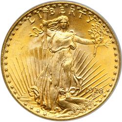1928 $20 St. Gaudens