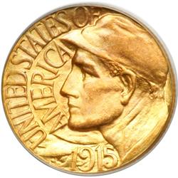 1915-S Panama-Pacific Gold $1 PCGS MS66