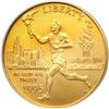 Image 1 : 1995-W 100th Olympics Torch Runner $5 Gold
