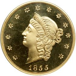 1855 Kellogg & Co. (San Francisco) $50 Gold. (2001) Re