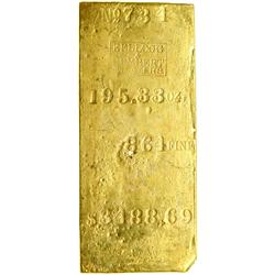 S.S. Central American Cut Face Plate