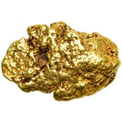 CALIFORNIA Large Placer Gold Nugget 1.6 ozt. (49.8 gr)
