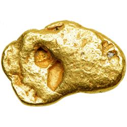 CALIFORNIA Large Placer Gold Nugget 1.465 ozt. (45.6 gr.)