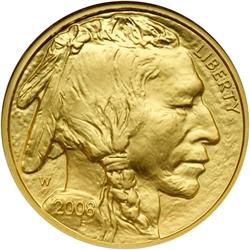 2009-W $25 Buffalo Gold, 1/2 ozt. Early Release. NGC MS69