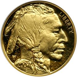 2007-W $50 Gold Buffalo .9999 Fine