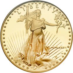 1986-W $50 Eagle NGC PF69 UC