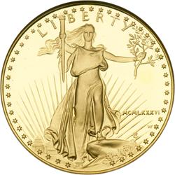 1986-W $50 Gold Eagle