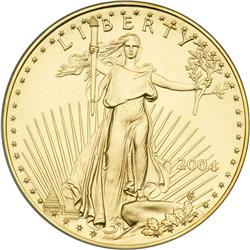 2004 $50 Gold Eagle, 1 oz