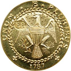 The Gallery Mint Reproduction of the 1787 Brasher Dublo