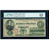 Image 1 : 1862, $1 United States Note. PMG Fine 12