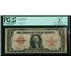 Image 1 : 1923, $1 United States Note. PCGS Apparent Very Good 8