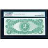 Image 2 : 1917, $2 United States Note. PMG Choice Uncirculated 64