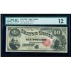 Image 1 : 1880, $10 United States Note. PMG Fine 12